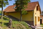 Pohled na sklep s ubytováním v penzionu na Jižní Moravě